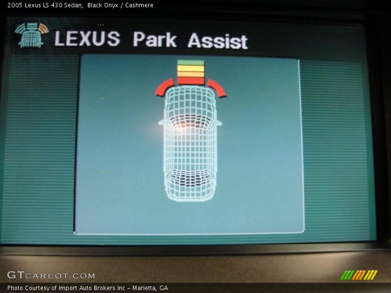 Black Onyx / Cashmere 2005 Lexus LS 430 Sedan