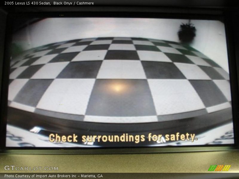 Black Onyx / Cashmere 2005 Lexus LS 430 Sedan