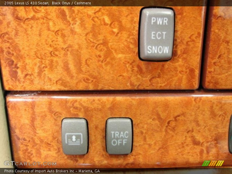 Black Onyx / Cashmere 2005 Lexus LS 430 Sedan