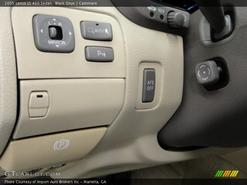 Black Onyx / Cashmere 2005 Lexus LS 430 Sedan