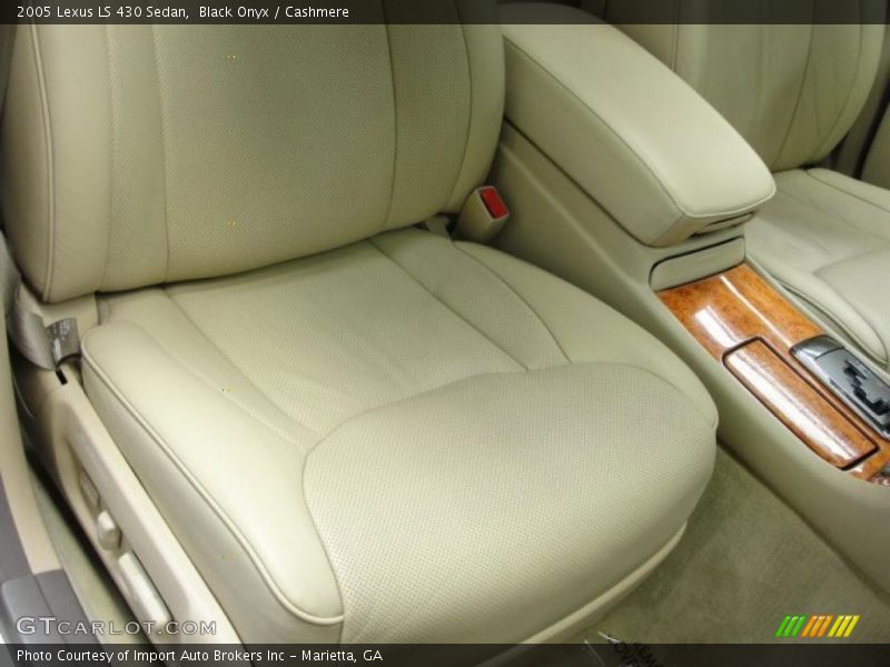Black Onyx / Cashmere 2005 Lexus LS 430 Sedan