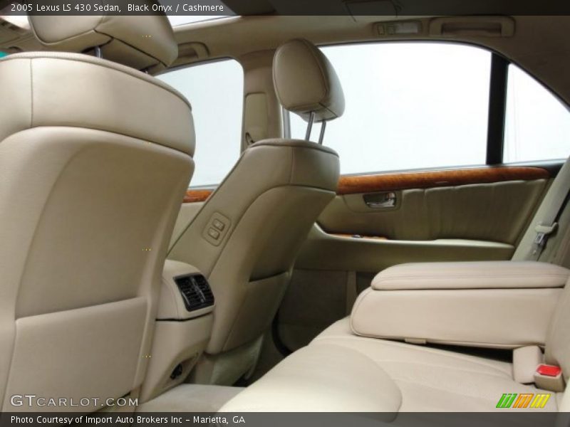 Black Onyx / Cashmere 2005 Lexus LS 430 Sedan