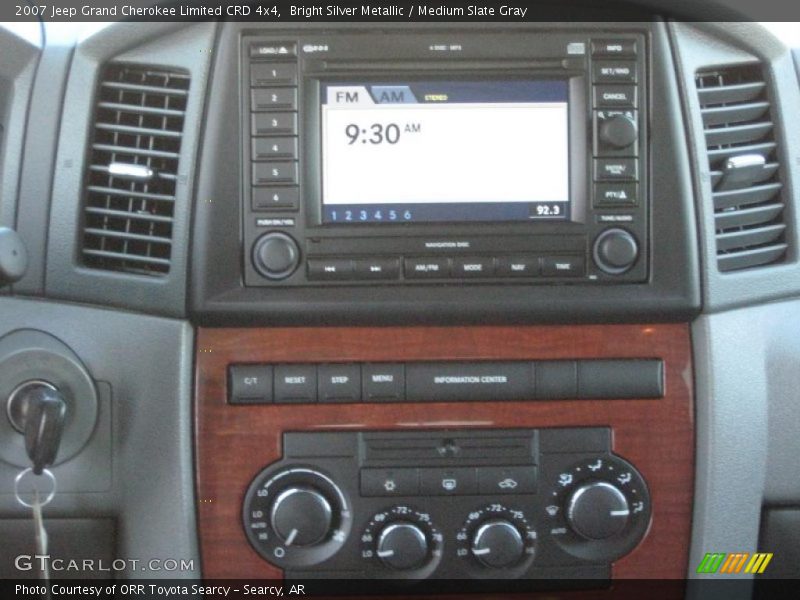 Bright Silver Metallic / Medium Slate Gray 2007 Jeep Grand Cherokee Limited CRD 4x4