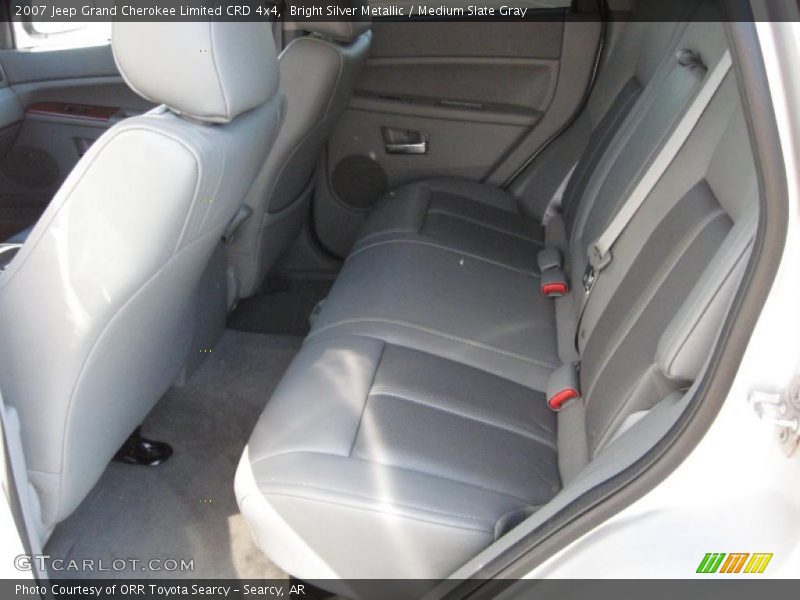Bright Silver Metallic / Medium Slate Gray 2007 Jeep Grand Cherokee Limited CRD 4x4