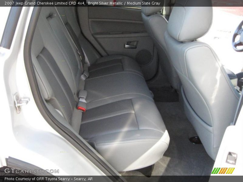 Bright Silver Metallic / Medium Slate Gray 2007 Jeep Grand Cherokee Limited CRD 4x4