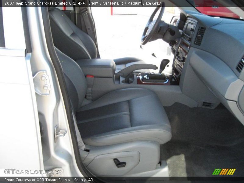Bright Silver Metallic / Medium Slate Gray 2007 Jeep Grand Cherokee Limited CRD 4x4