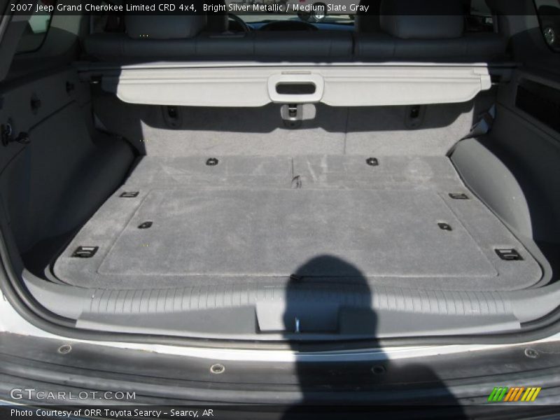 Bright Silver Metallic / Medium Slate Gray 2007 Jeep Grand Cherokee Limited CRD 4x4