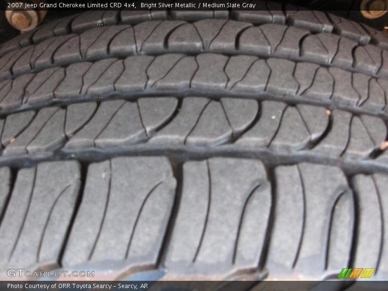 Bright Silver Metallic / Medium Slate Gray 2007 Jeep Grand Cherokee Limited CRD 4x4