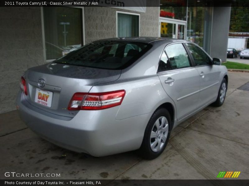 Classic Silver Metallic / Ash 2011 Toyota Camry LE