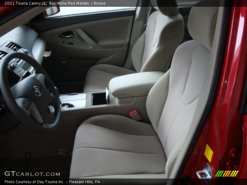 Barcelona Red Metallic / Bisque 2011 Toyota Camry LE