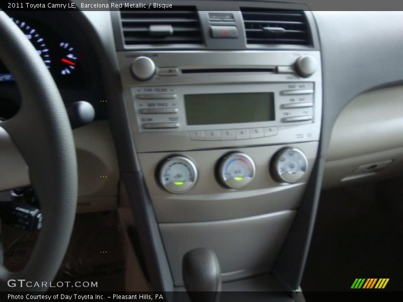 Barcelona Red Metallic / Bisque 2011 Toyota Camry LE
