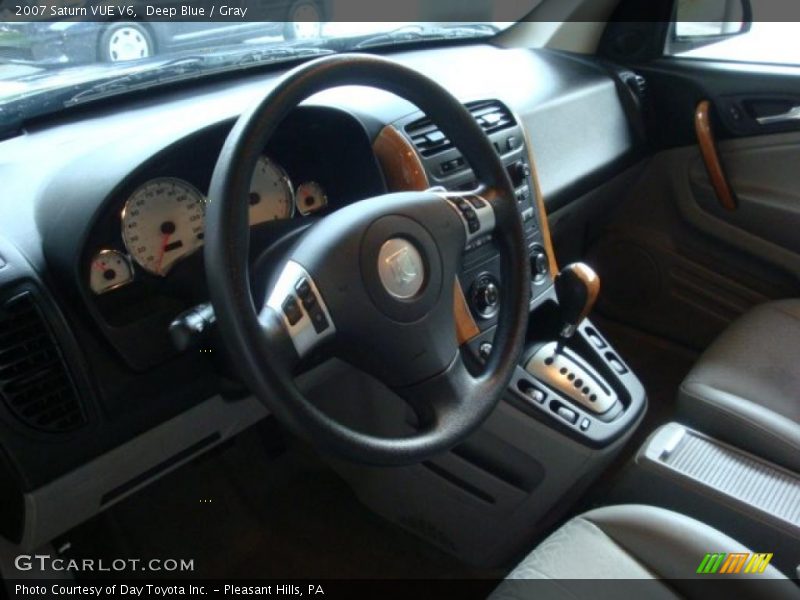 Deep Blue / Gray 2007 Saturn VUE V6