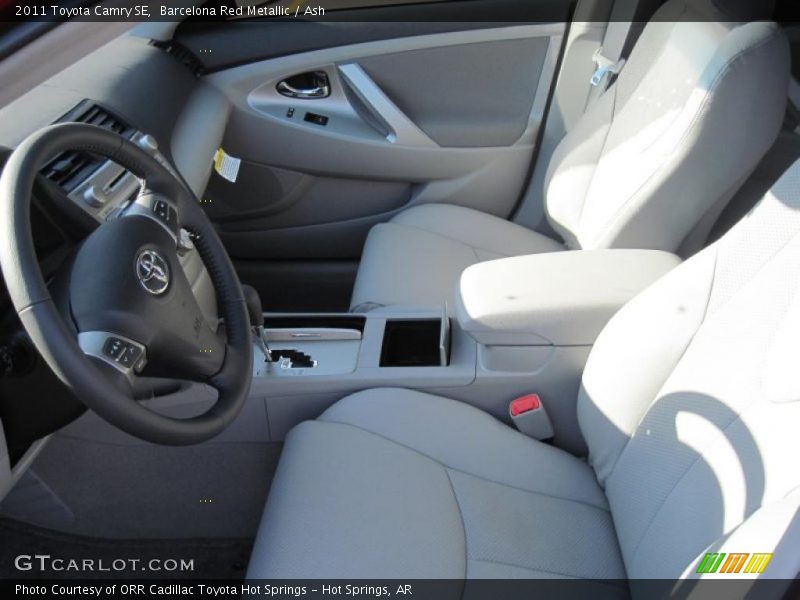 Barcelona Red Metallic / Ash 2011 Toyota Camry SE