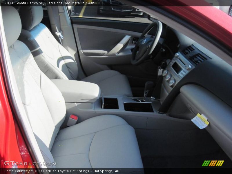 Barcelona Red Metallic / Ash 2011 Toyota Camry SE