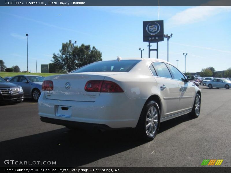 Black Onyx / Titanium 2010 Buick Lucerne CXL