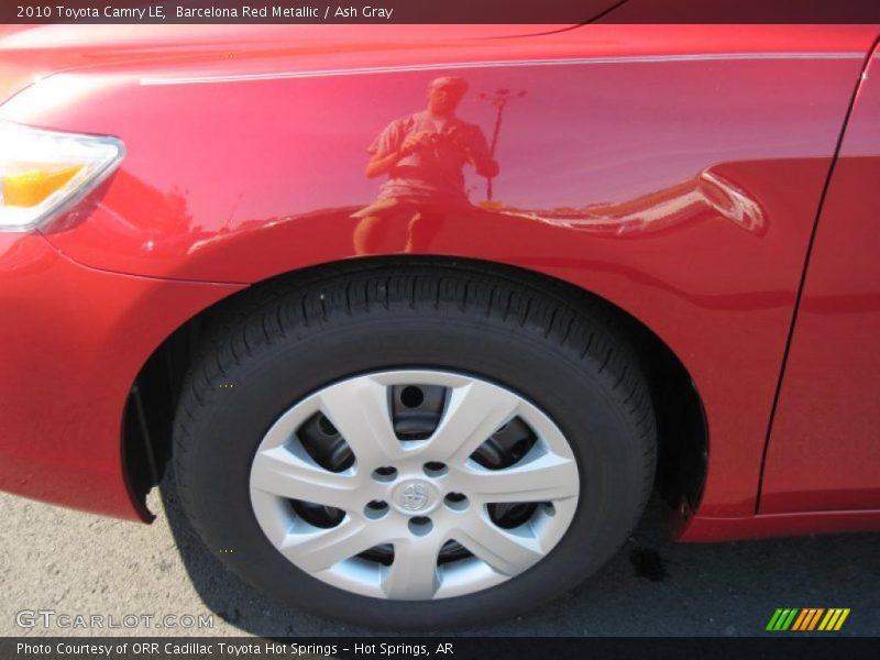 Barcelona Red Metallic / Ash Gray 2010 Toyota Camry LE