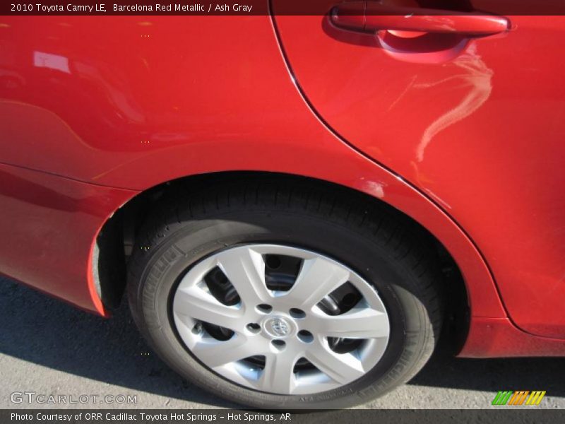 Barcelona Red Metallic / Ash Gray 2010 Toyota Camry LE
