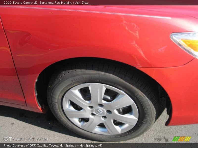 Barcelona Red Metallic / Ash Gray 2010 Toyota Camry LE