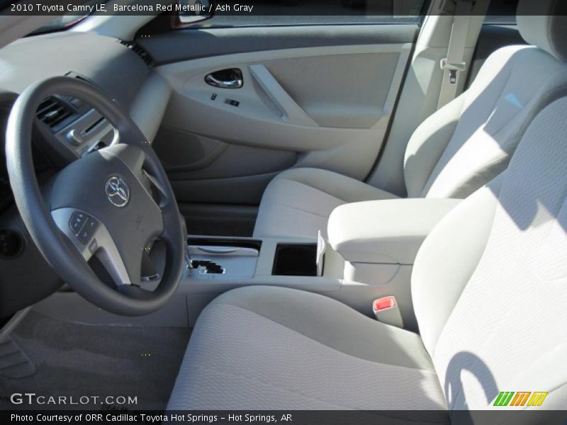 Barcelona Red Metallic / Ash Gray 2010 Toyota Camry LE