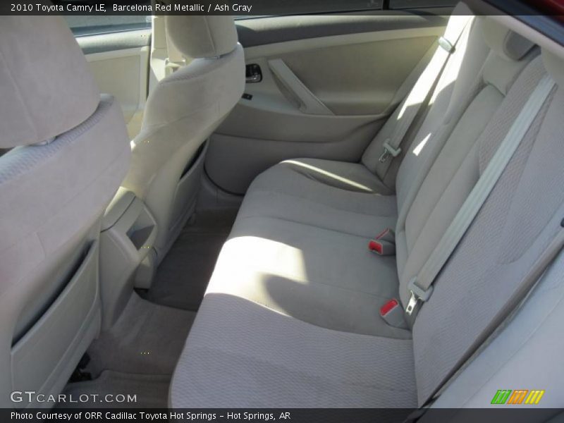 Barcelona Red Metallic / Ash Gray 2010 Toyota Camry LE