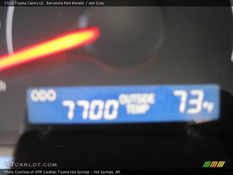 Barcelona Red Metallic / Ash Gray 2010 Toyota Camry LE