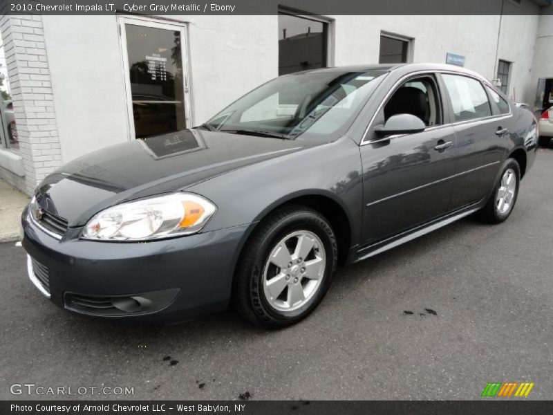 Cyber Gray Metallic / Ebony 2010 Chevrolet Impala LT