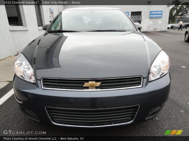 Cyber Gray Metallic / Ebony 2010 Chevrolet Impala LT
