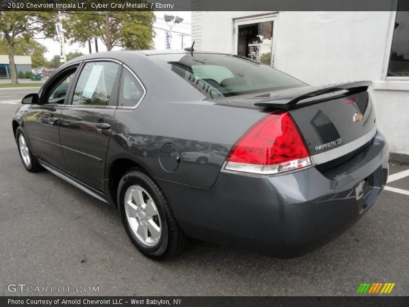 Cyber Gray Metallic / Ebony 2010 Chevrolet Impala LT
