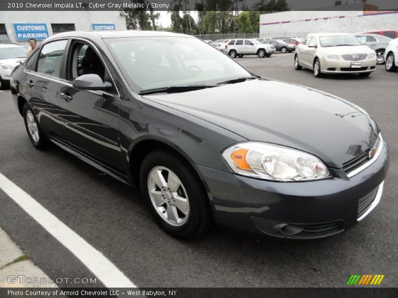 Cyber Gray Metallic / Ebony 2010 Chevrolet Impala LT