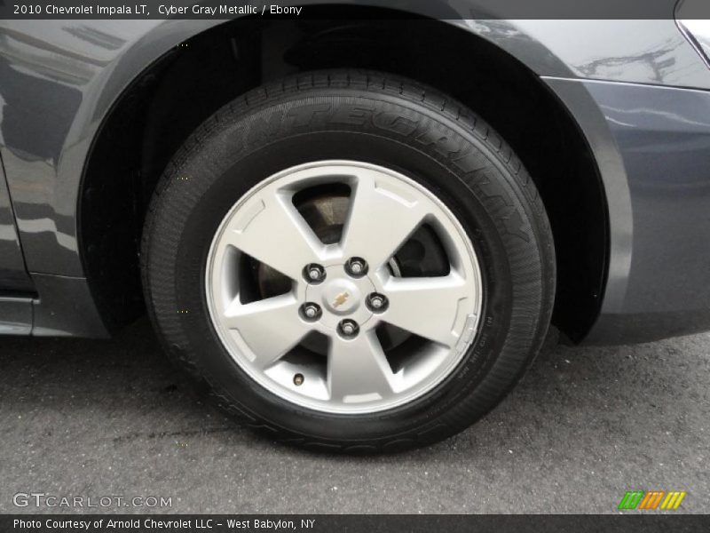 Cyber Gray Metallic / Ebony 2010 Chevrolet Impala LT