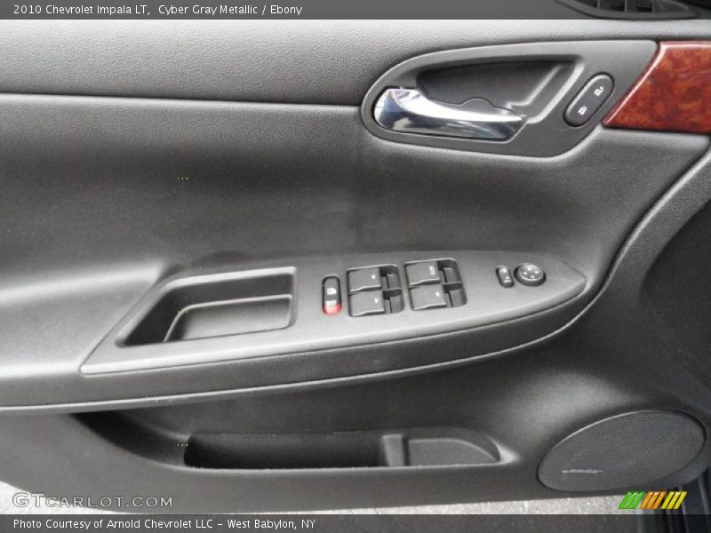 Cyber Gray Metallic / Ebony 2010 Chevrolet Impala LT