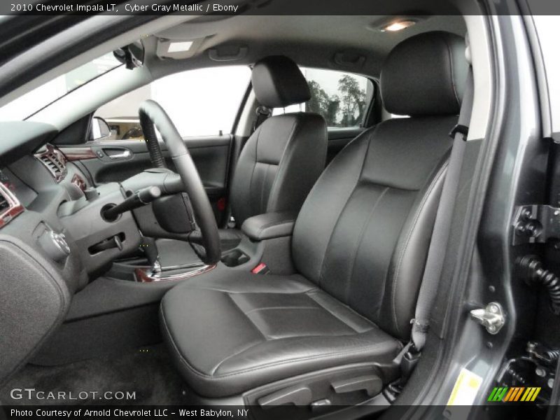 Cyber Gray Metallic / Ebony 2010 Chevrolet Impala LT