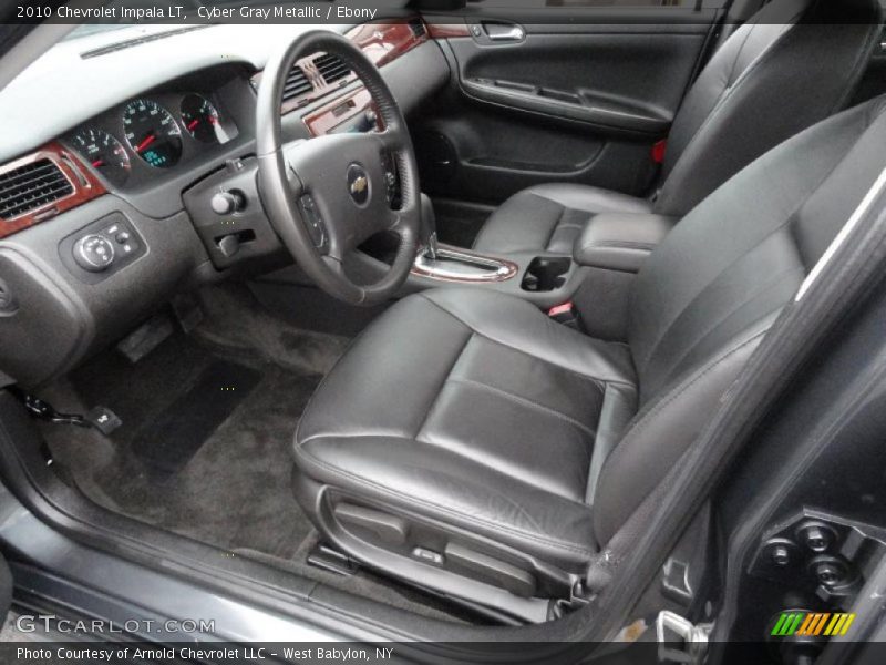 Cyber Gray Metallic / Ebony 2010 Chevrolet Impala LT