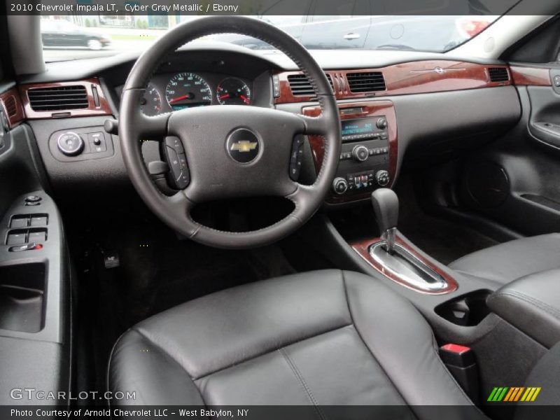 Cyber Gray Metallic / Ebony 2010 Chevrolet Impala LT