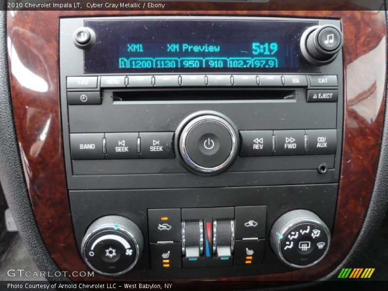 Cyber Gray Metallic / Ebony 2010 Chevrolet Impala LT