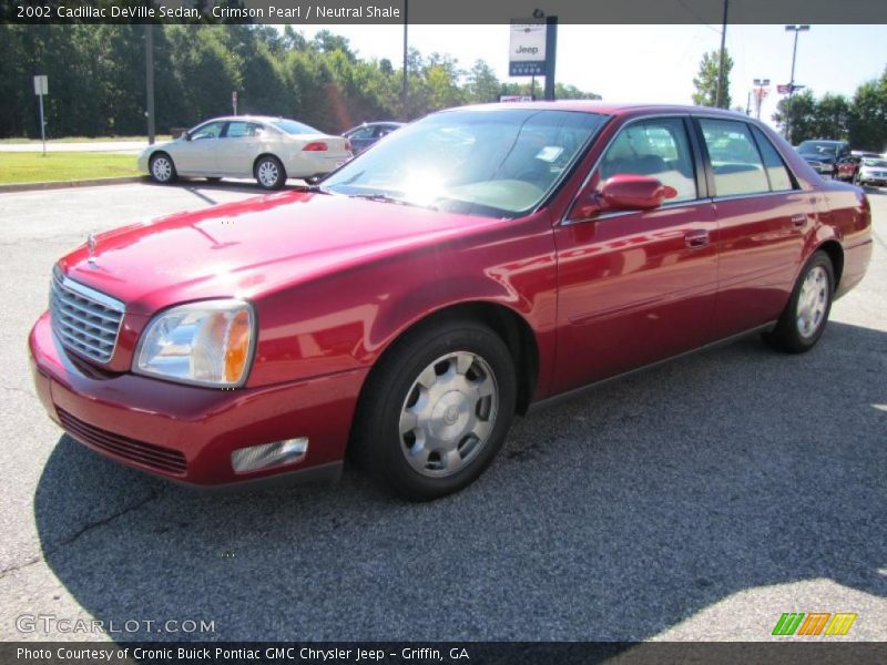Crimson Pearl / Neutral Shale 2002 Cadillac DeVille Sedan