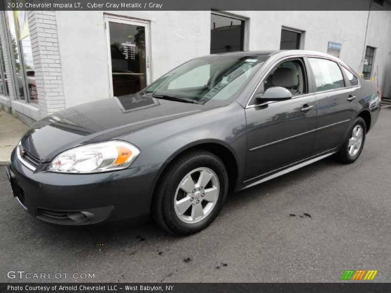 Cyber Gray Metallic / Gray 2010 Chevrolet Impala LT