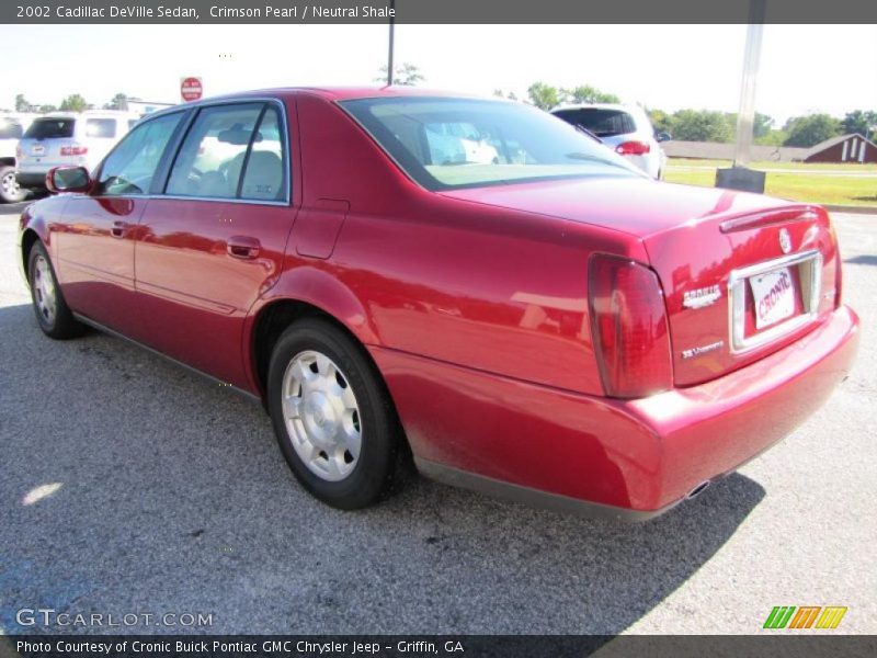 Crimson Pearl / Neutral Shale 2002 Cadillac DeVille Sedan