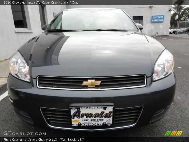Cyber Gray Metallic / Gray 2010 Chevrolet Impala LT