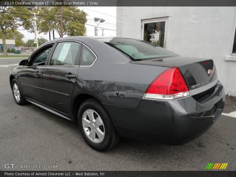 Cyber Gray Metallic / Gray 2010 Chevrolet Impala LT