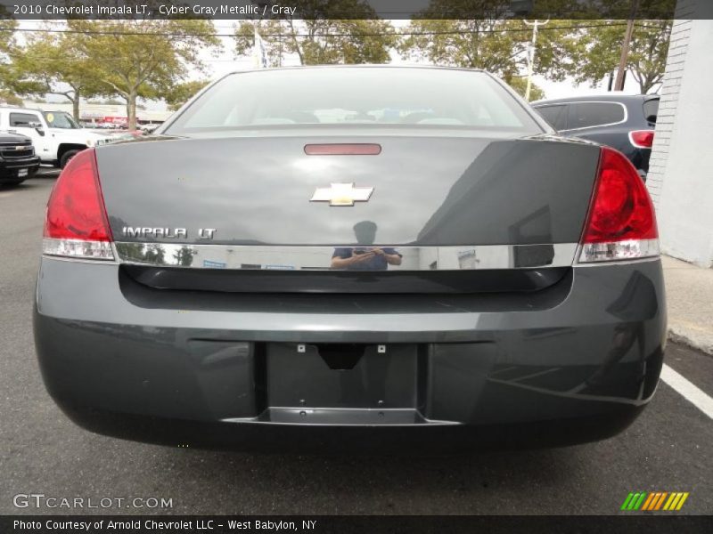 Cyber Gray Metallic / Gray 2010 Chevrolet Impala LT