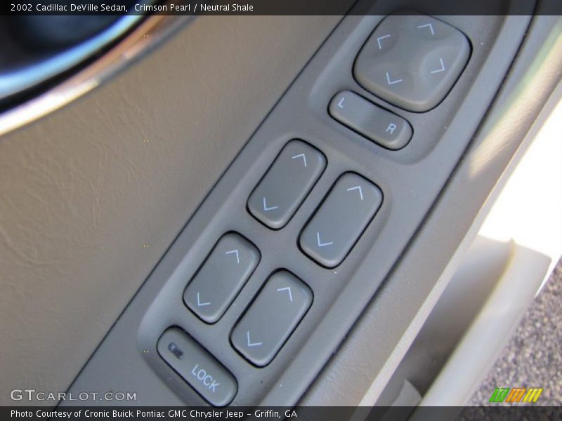 Crimson Pearl / Neutral Shale 2002 Cadillac DeVille Sedan