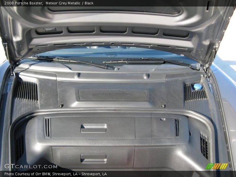 Meteor Grey Metallic / Black 2008 Porsche Boxster