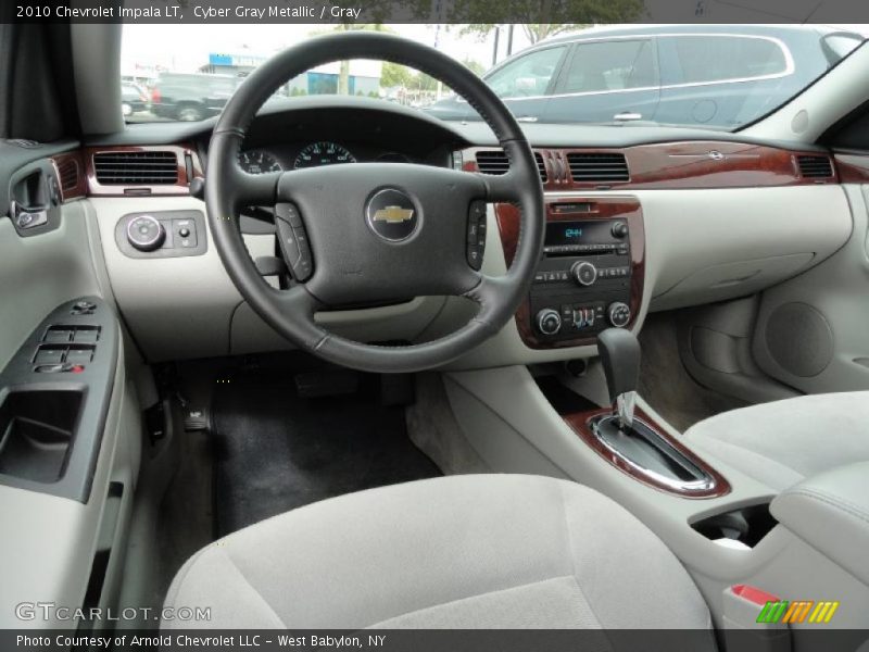 Cyber Gray Metallic / Gray 2010 Chevrolet Impala LT