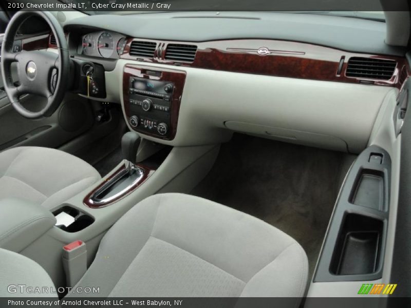 Cyber Gray Metallic / Gray 2010 Chevrolet Impala LT