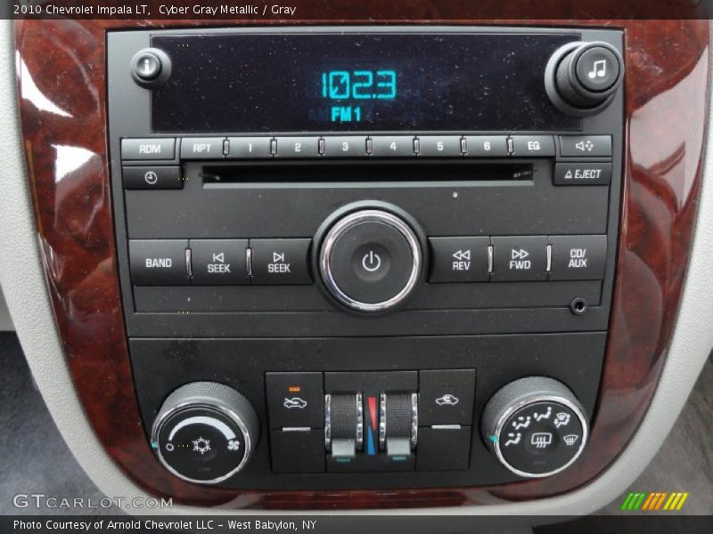Cyber Gray Metallic / Gray 2010 Chevrolet Impala LT