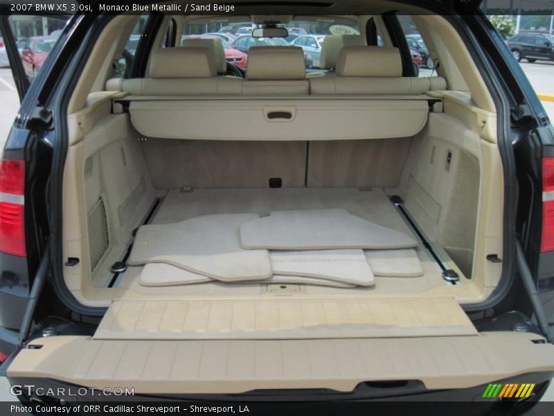Monaco Blue Metallic / Sand Beige 2007 BMW X5 3.0si