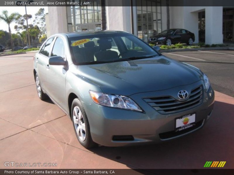 Aloe Green Metallic / Ash 2008 Toyota Camry LE