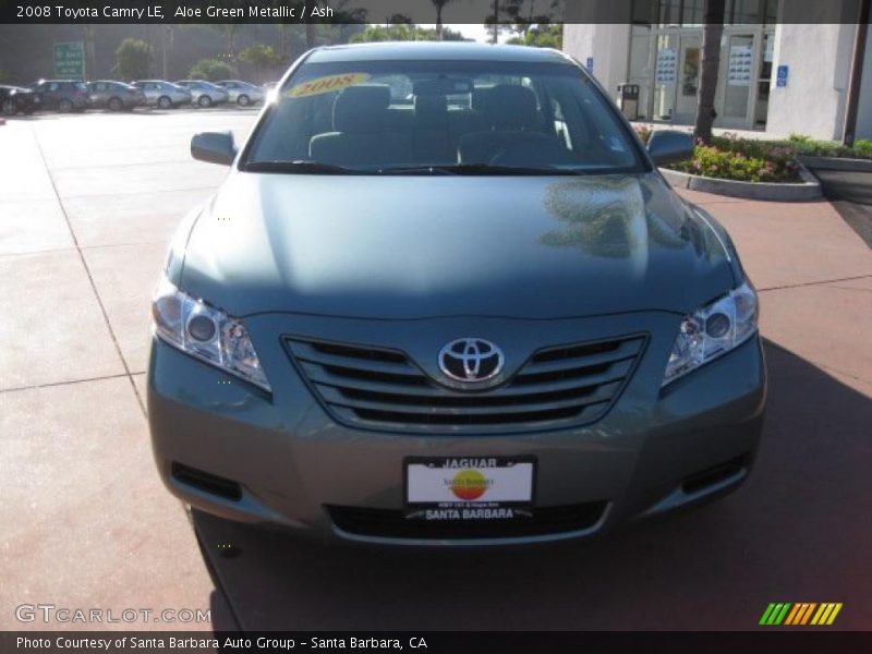 Aloe Green Metallic / Ash 2008 Toyota Camry LE