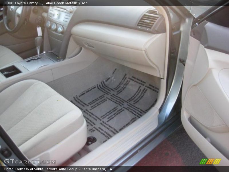 Aloe Green Metallic / Ash 2008 Toyota Camry LE